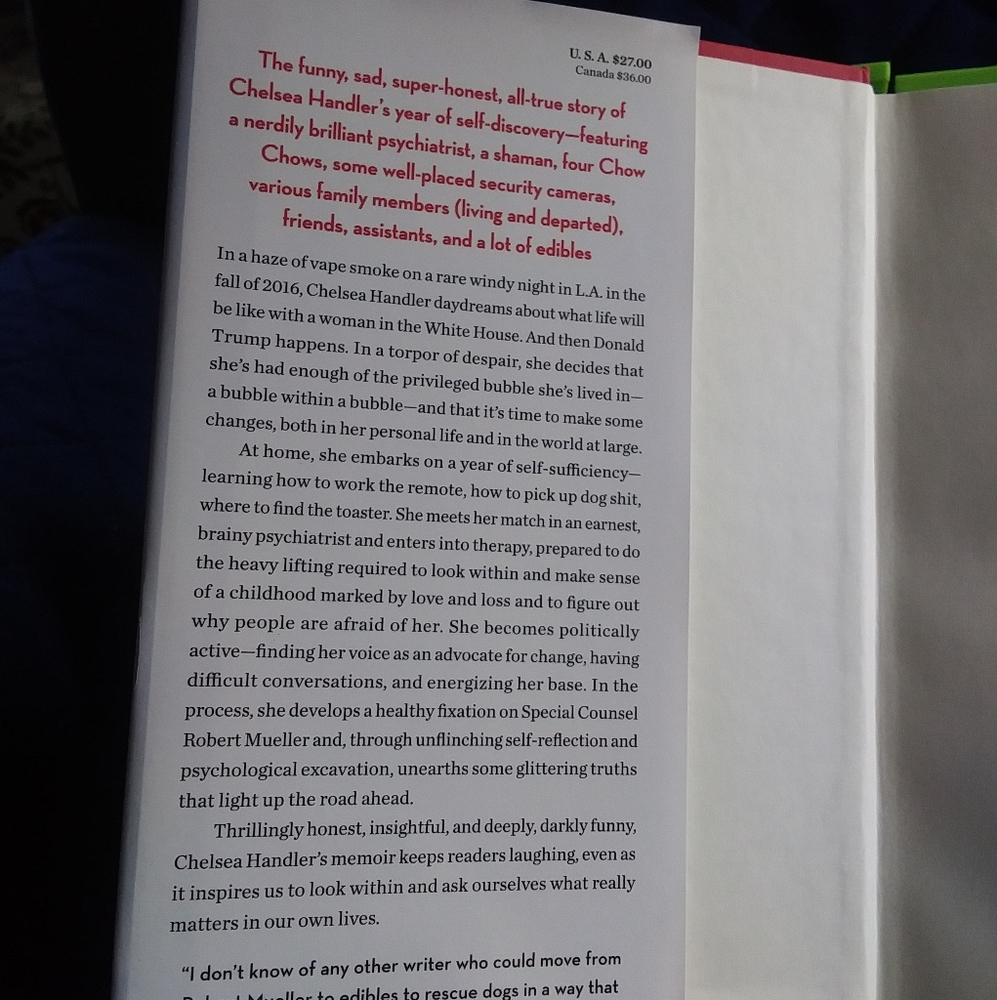 Chelsea Handler Book - Picture 2 of 2